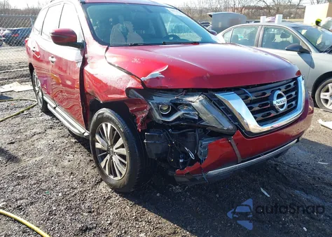 2018 Nissan Pathfinder Sv from USA, damaged, VIN 5N1DR2MN1JC642330